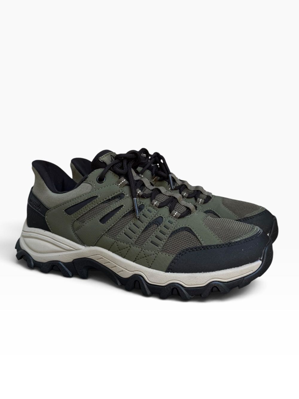 Nortiv 8 Men's Low Top Waterproof Hiking Shoes Size 8 EU 41 Army Green